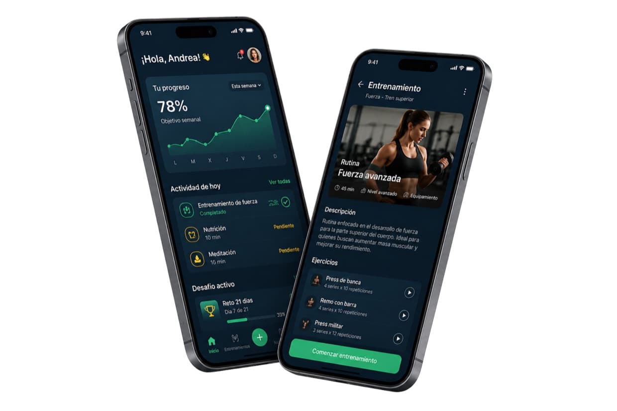 MedTrack app mockup